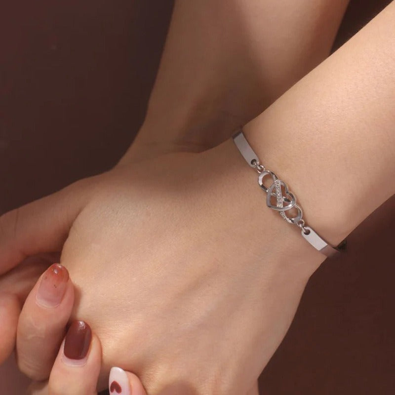 Bracciale cuore infinito