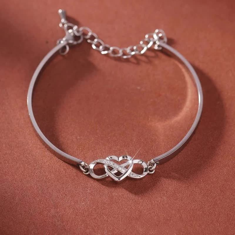 Bracciale cuore infinito